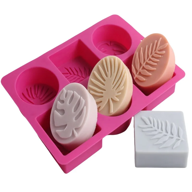 Soap Making Book For Beginners - Okrągła i kwadratowa forma silikonowa do