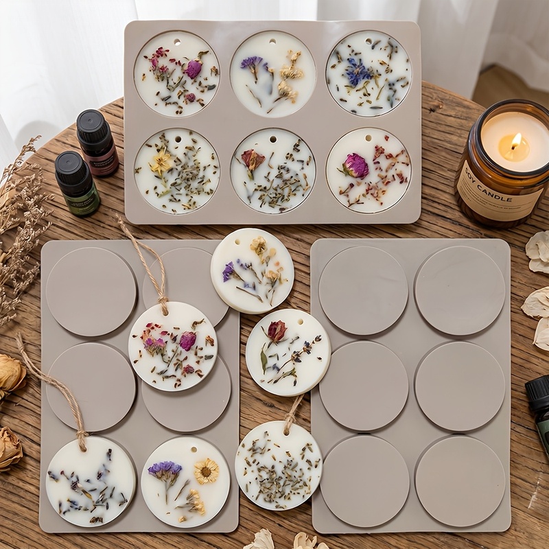 Soap Making Lye - Forma silikonowa z 6 gniazdami na