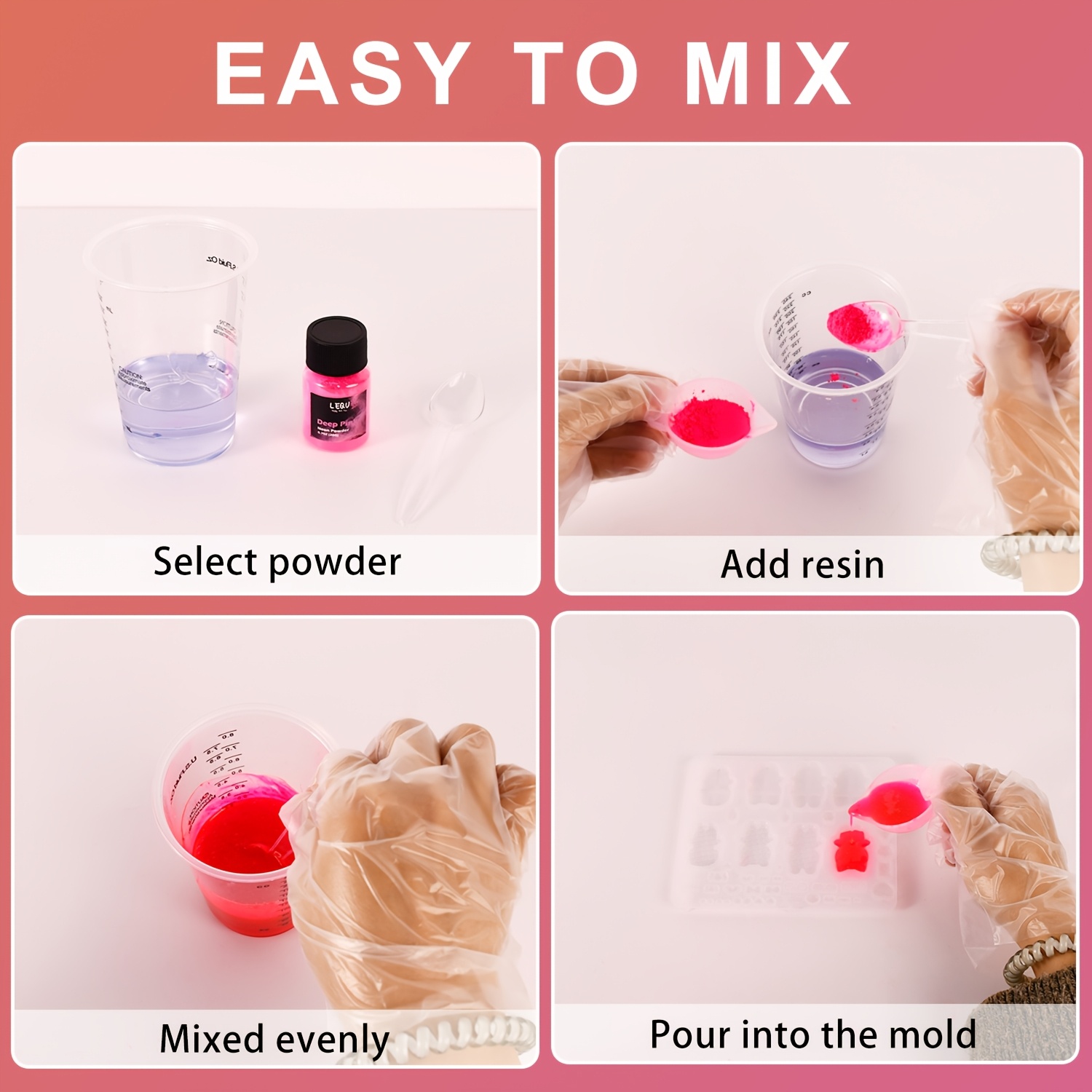 LEQU 12 Kolorów Neonowy Fluore – Soap Making Ingredients recenzja i cena