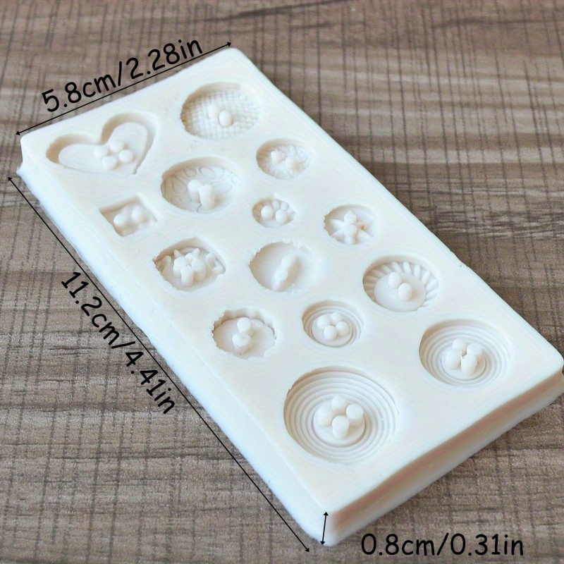 Forma silikonowa do guzików, f – Soap Making Tools recenzja i cena