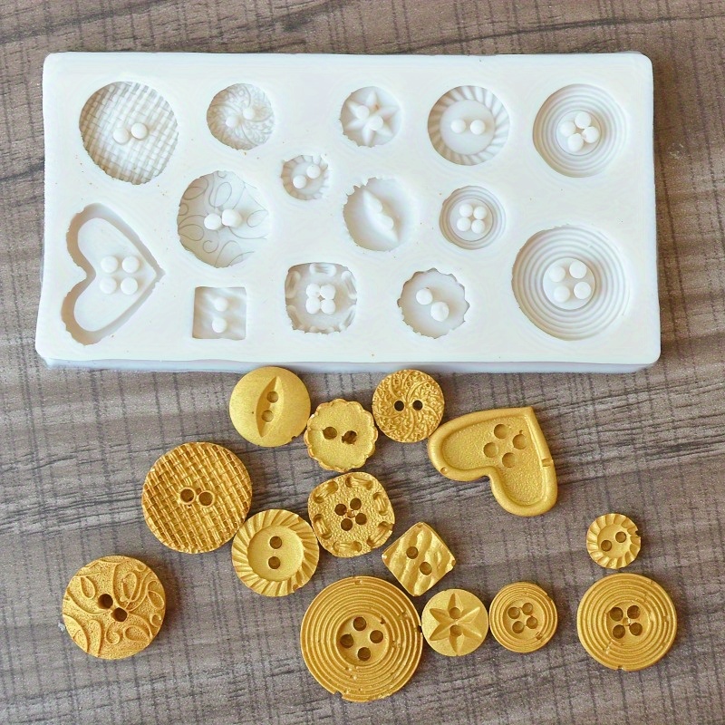 Forma silikonowa do guzików, f – Soap Making Tools recenzja i cena