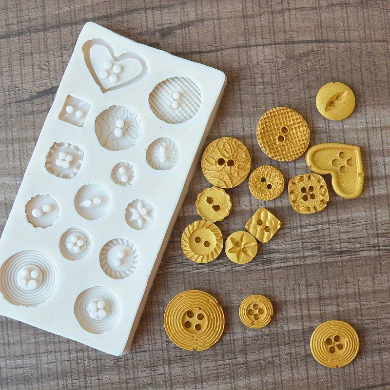 Forma silikonowa do guzików, f – Soap Making Tools recenzja i cena
