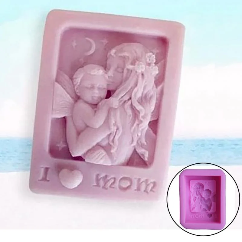 1Pc Mother Holding Baby Love M – Soap Making Lye recenzja i cena
