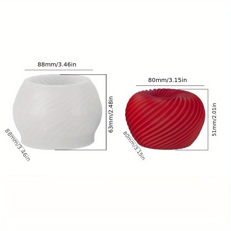 Modna, czerwona silikonowa for – Soap Making Tools recenzja i cena