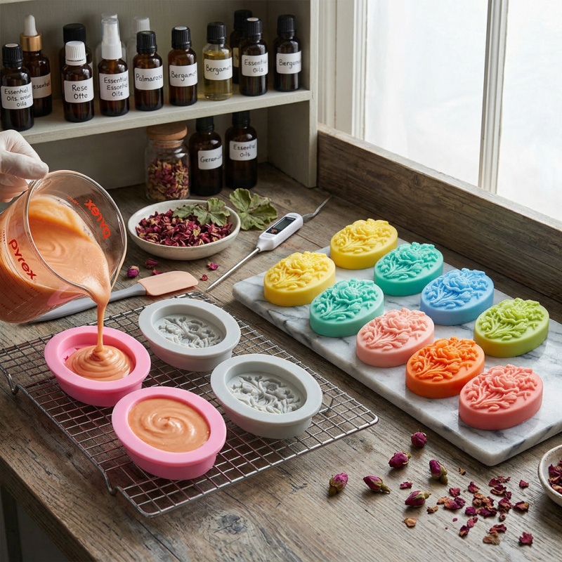 4 silikonowe formy w kształcie – Soap Making Tools recenzja i cena